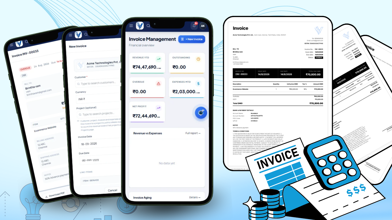 Automated Invoice Management platform